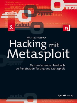 cover image of Hacking mit Metasploit